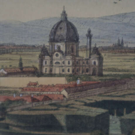 Schütz, Carl (1745-1800) - "Haupt Ansicht der Residenzstadt … - Foto 10