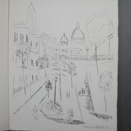 Utrillo, Maurice (1883 Paris - 1955 Dax) - Mappenwerk "Mauri… - фото 7