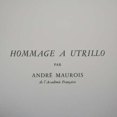 Utrillo, Maurice (1883 Paris - 1955 Dax) - Mappenwerk "Mauri… - фото 11