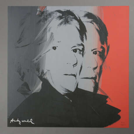 Warhol, Andy (1928 Pittsburgh - 1987 New York, nach) - "Self… - фото 5