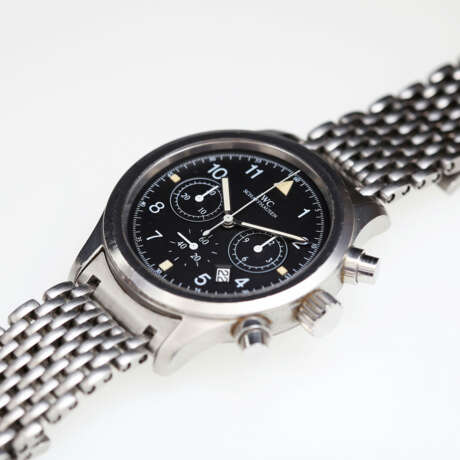 IWC "Der Fliegerchronograph" Herrenuhr, Ref. 3741, 1990er Jahre. - photo 4