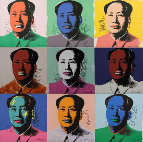 Warhol, Andy (1928 Pittsburgh - 1987 New York, nach) - "Mao"… - Foto 1