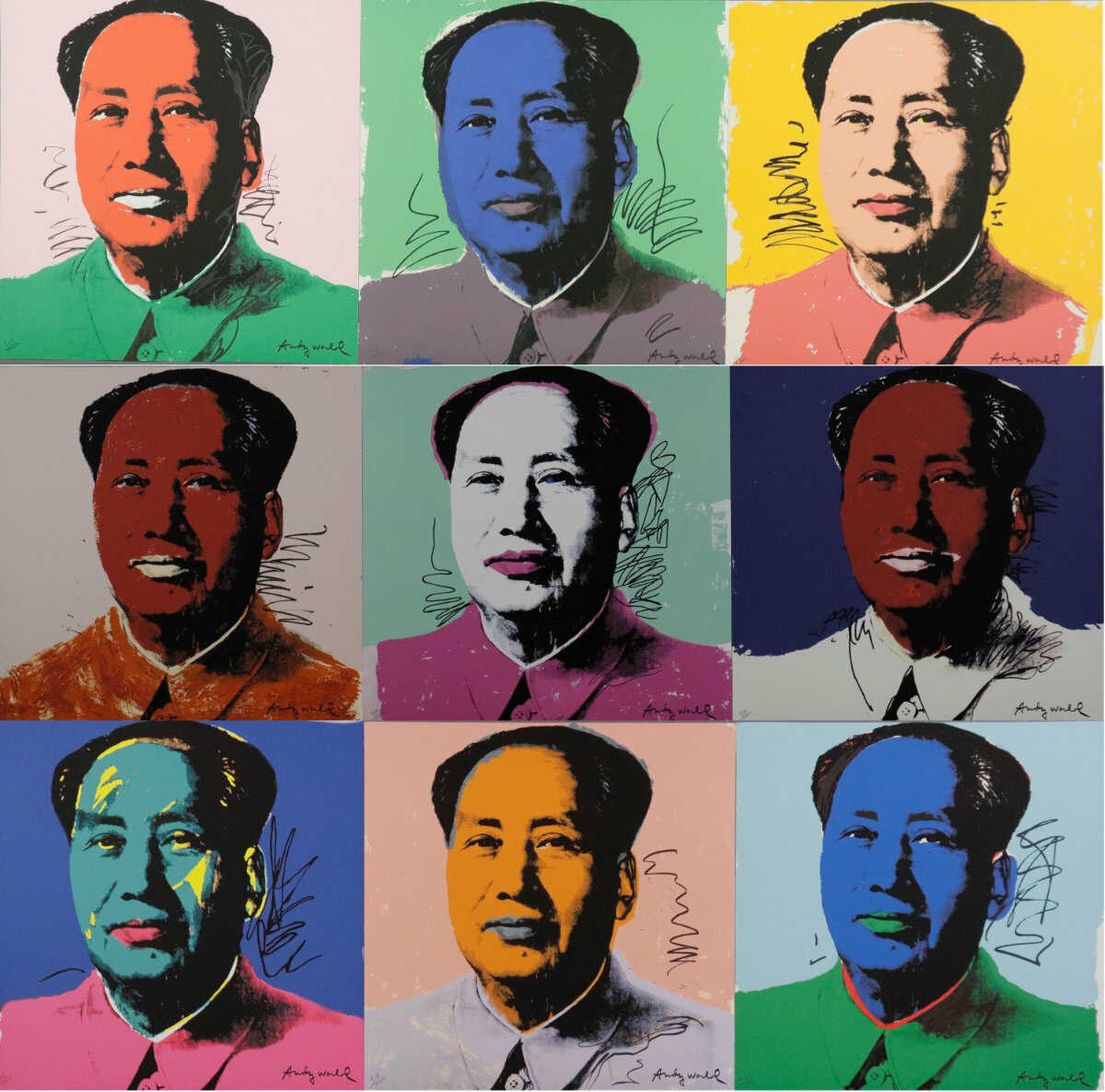 Warhol, Andy (1928 Pittsburgh - 1987 New York, nach) - "Mao"…