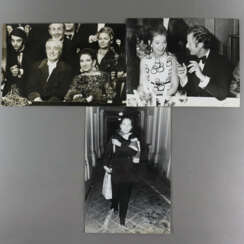 Konvolut: Drei Presseaufnahmen von Maria Callas - s/w Farbfo…