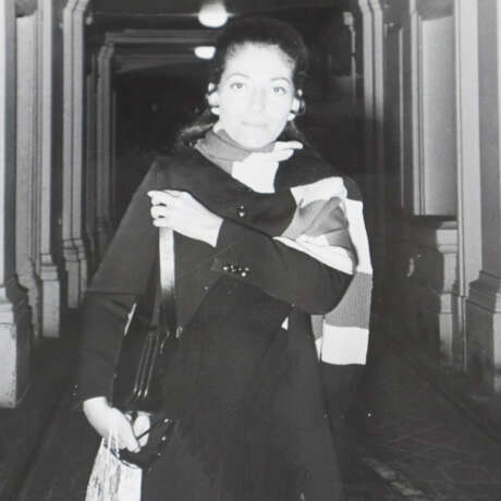 Konvolut: Drei Presseaufnahmen von Maria Callas - s/w Farbfo… - Foto 2