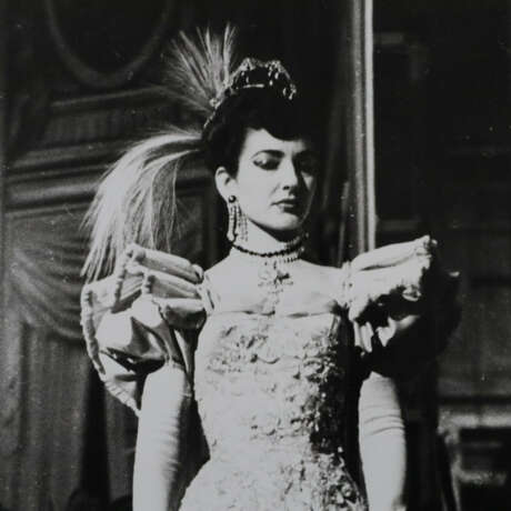 Konvolut: Drei Fotografien von Maria Callas - s/w Fotografie… - фото 4