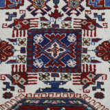 Zwei anatolische Brücken - Wolle, geometrisches Muster, Gebr… - фото 4