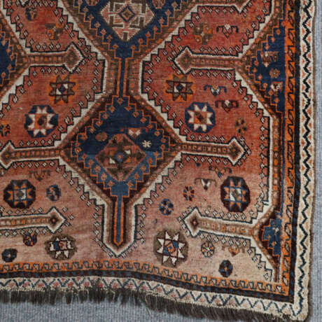 Schiraz - Persien, Wolle, geometrische Ornamente, restaurier… - Foto 2