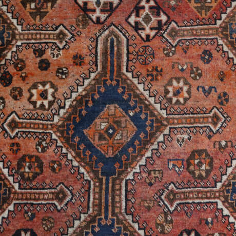 Schiraz - Persien, Wolle, geometrische Ornamente, restaurier… - Foto 3