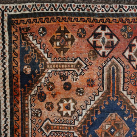Schiraz - Persien, Wolle, geometrische Ornamente, restaurier… - Foto 4