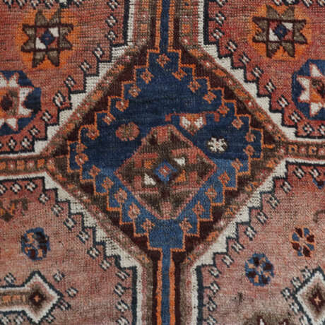 Schiraz - Persien, Wolle, geometrische Ornamente, restaurier… - photo 5