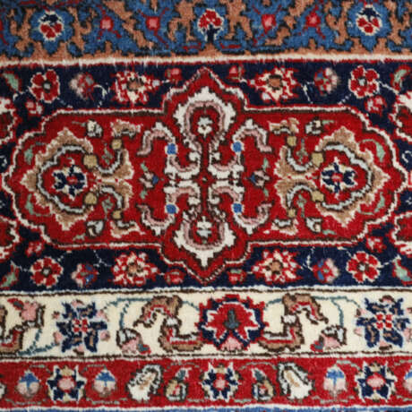 Großer Täbriz-Teppich - Persien, Wolle, dunkelblaugrundiges … - фото 10