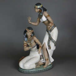 "Tänzerinnen vom Nil"- Porzellanfigur, Lladro, Spanien, Entw…