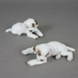 Zwei Hundewelpen - Rosenthal, Porzellan, sparsame Unterglasu… - Foto 7