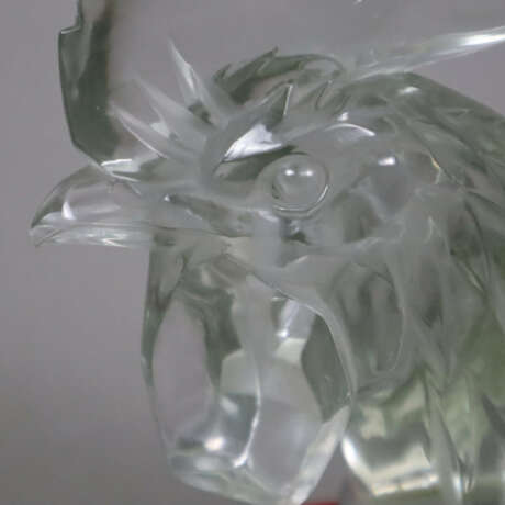 Kühlerfigur / Briefbeschwerer "'Tête de Coq" - Lalique, Fran… - photo 3