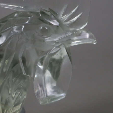 Kühlerfigur / Briefbeschwerer "'Tête de Coq" - Lalique, Fran… - Foto 6