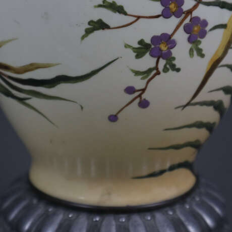 Jugendstil-Blumengefäß - um 1900/Anfang 20. Jh., Keramikkorp… - photo 8