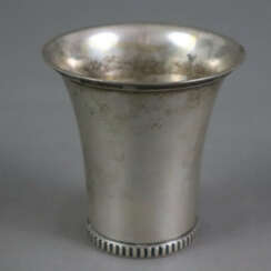 Schnapsbecher - Dänemark, Silber 826/000, 1931, zylindrische…