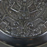 Mexikanischer Silberteller - Sterlingsilber, vergoldet, rund… - Foto 5