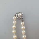 Perlenkette mit Goldschließe - lange Kette mit 130 Perlen vo… - фото 5