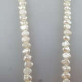 Perlenkette - sogenannte "Flat pearls" mit schönem Lüster, g… - Foto 5