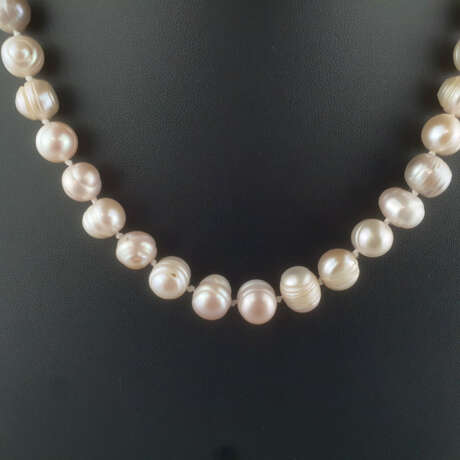 Barocke Perlenkette - 39 individuell geformte Barockperlen c… - фото 2