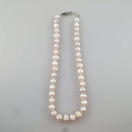 Barocke Perlenkette - 39 individuell geformte Barockperlen c… - Foto 3