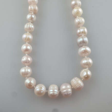 Barocke Perlenkette - 39 individuell geformte Barockperlen c… - photo 4