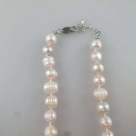 Barocke Perlenkette - 39 individuell geformte Barockperlen c… - photo 5