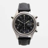 IWC Herrenuhr "Der Doppelchronograph" Herrenuhr, Ref. 3711, ca. 1990/2000er Jahre. Edelstahl. - photo 1