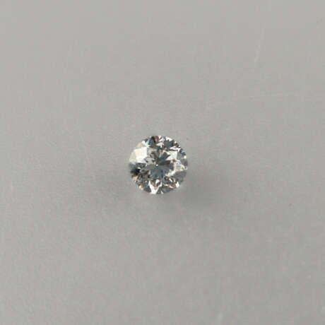 Loser natürlicher Diamant - Gewicht 0,50 ct., runder Brillan… - фото 2