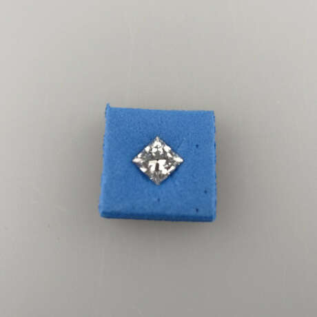 Loser Diamant von 1,05 ct. mit Lasersignatur -Labor-Diamant … - photo 1