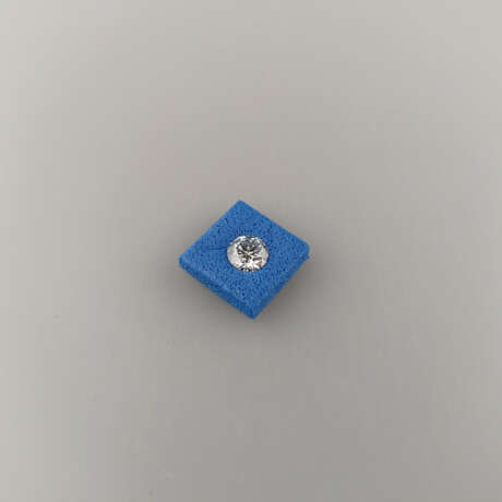 Loser Diamant von 1,14 ct. mit Lasersignatur -Labor-Brillant… - photo 1