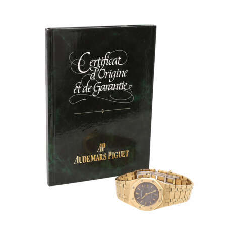 AUDEMARS PIGUET Royal Oak Armbanduhr, ca. 1990er Jahre. Gold. - Foto 6