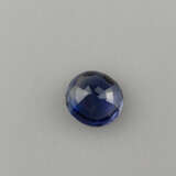 Loser Saphir von 9,48 ct.- synthetisch, intensives Blau, Run… - photo 4