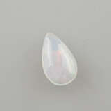 Loser Opal - 2,59 ct., weiß mit schönem Farbspiel, Cabochon … - photo 4