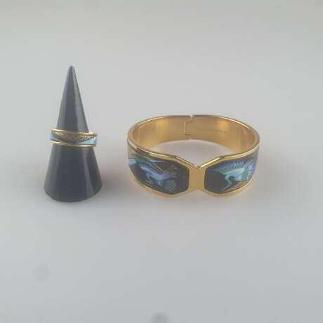 Vintage-Set "Kraniche" aus Armreif und Ring - MICHAELA FREY-… - фото 1