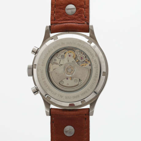 ASKANIA "Bremen Chronograph" Herrenuhr, Ref. BRE72X. Edelstahl. - photo 3