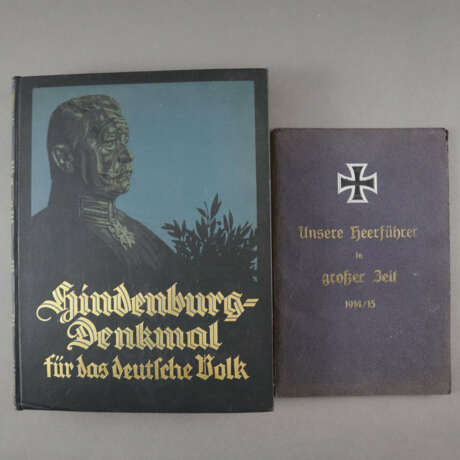 "Unsere Heerführer in großer Zeit 1914/15" - Mappe mit Portr… - Foto 1