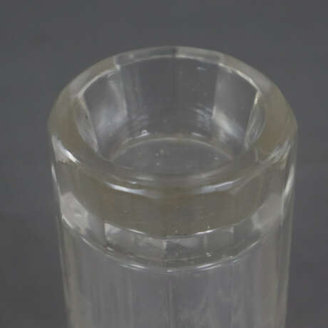 Freimaurer-Becher - dickwandiges Glas, mehrfach facettierte … - Foto 6