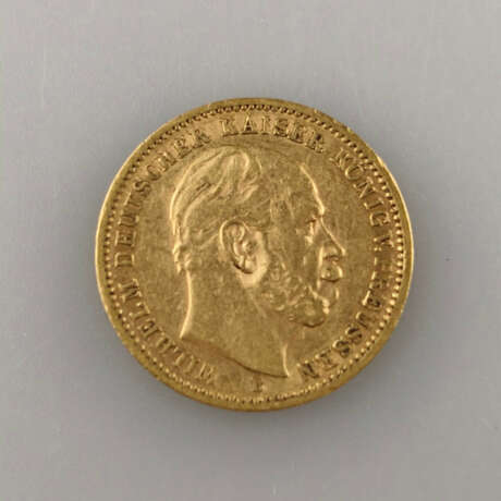 Goldmünze 20 Mark 1873 - Deutsches Kaiserreich, Wilhelm II D… - Foto 1