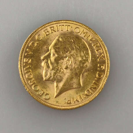 Goldmünze Sovereign 1931 - Großbritannien, George V., Revers… - photo 1
