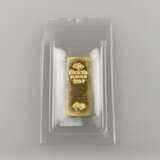 20g Goldbarren Degussa - 999,9 Gold, alte Blockform, geprägt… - фото 2