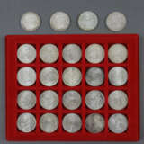 Konvolut 10 DM-Gedenkmünzen aus Silber - 24 Stück, Spiele de… - Foto 1