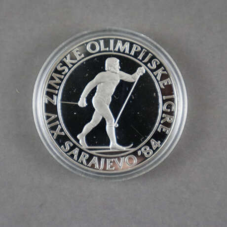 Drei Olympia-Münzensets - 925/000 Silber, Olympische Spiele … - photo 5