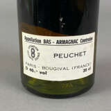 Armagnac - Appelation BAS, Peuchet, 35 cl, 40%, Etikett und … - Foto 5