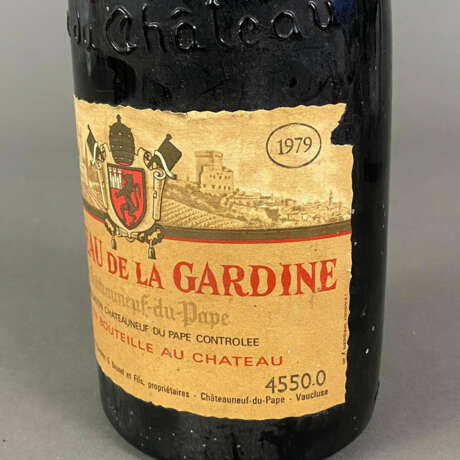 Weinkonvolut - 4 Flaschen Château de la Gardine, Châteauneuf… - Foto 4