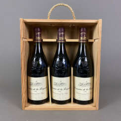 Weinkonvolut - 3 Flaschen 1986 Domaine de la Roquette, Châte…