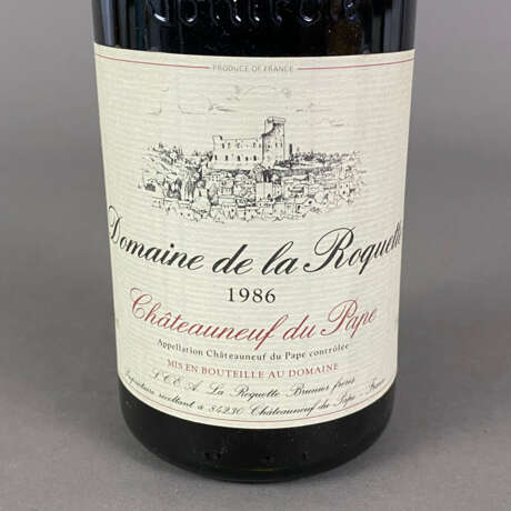 Weinkonvolut - 3 Flaschen 1986 Domaine de la Roquette, Châte… - фото 2