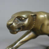 Art Déco Tierfigur "Panther" - Bronze, stilisierte Darstellu… - фото 2